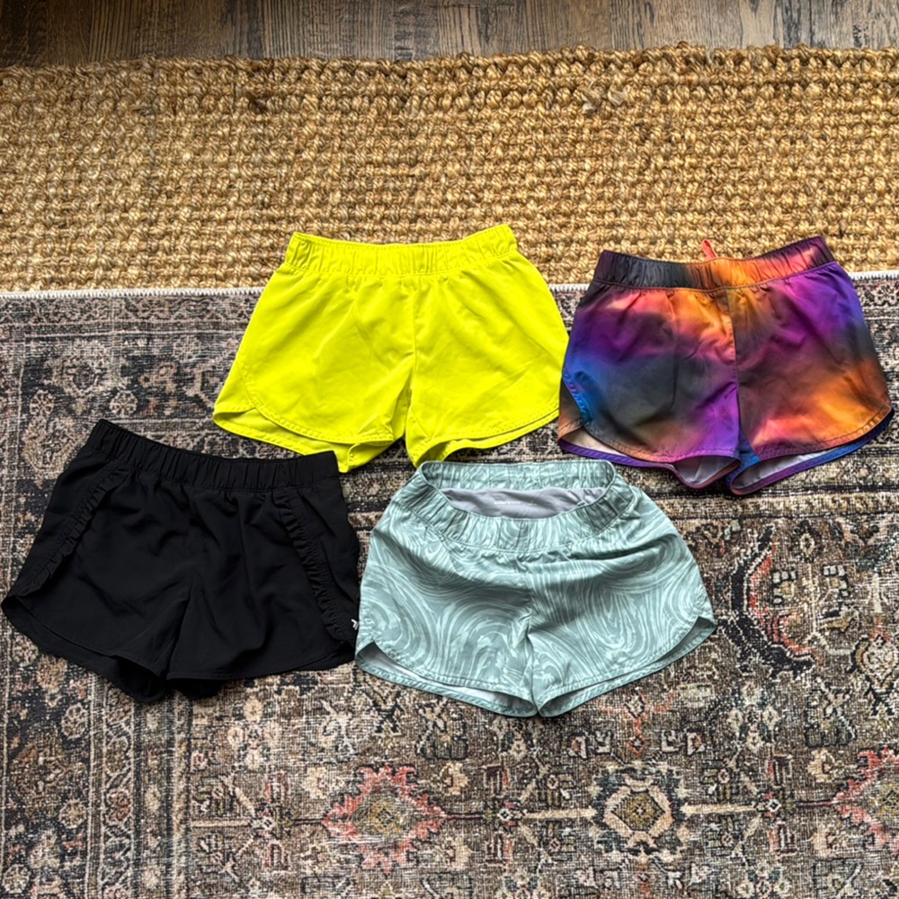 Old Navy Black and Yellow Shorts Set for Versatile Style